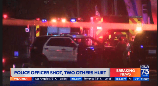 officer shot