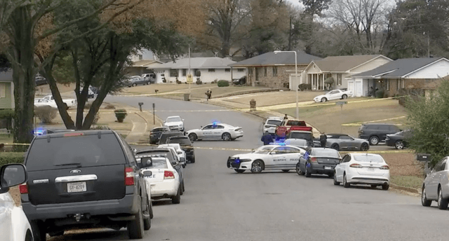 Scene of a Memphis OIS. (Scrrenshot FOX 13)