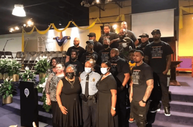 Black militia members