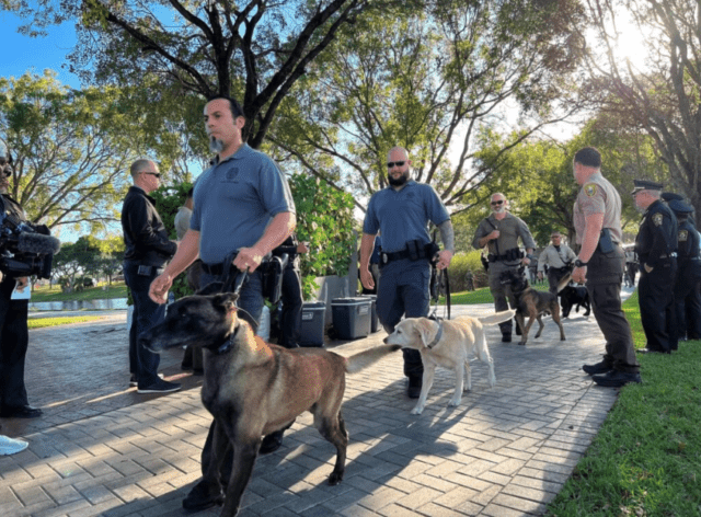 police pay homage