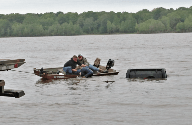 submerged Jeep