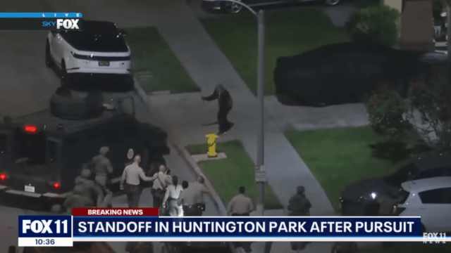 knife-wielding man
