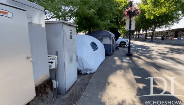 homeless encampment