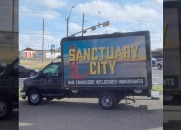 billboard truck