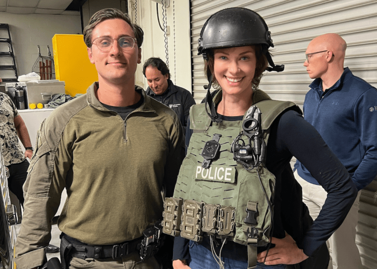Class is in session at the Beverly Hills Citizen Police Academy. (Photo courtesy Natalia Sokolova)