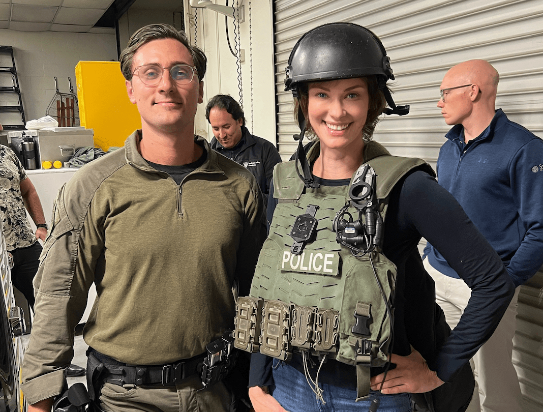 Class is in session at the Beverly Hills Citizen Police Academy. (Photo courtesy Natalia Sokolova)