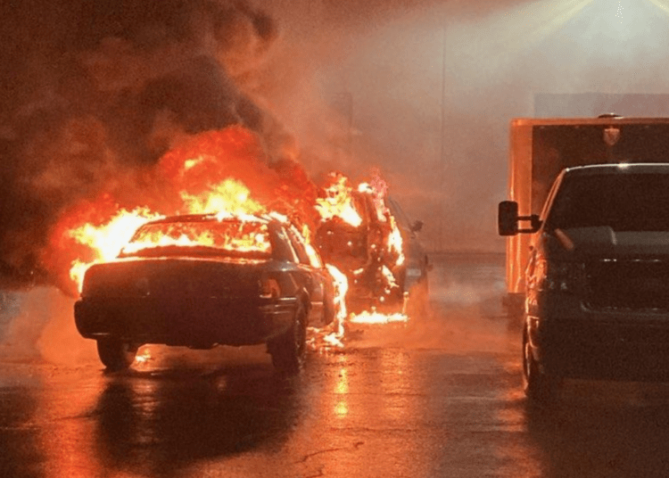 Portland police units