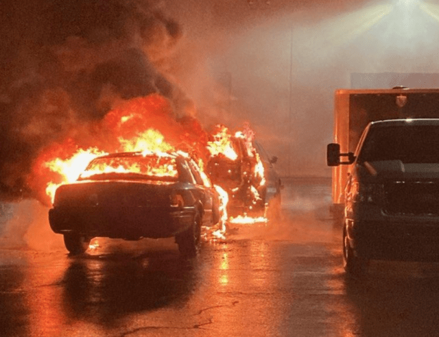 Portland police units