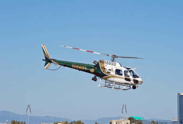 sheriffs helicopter