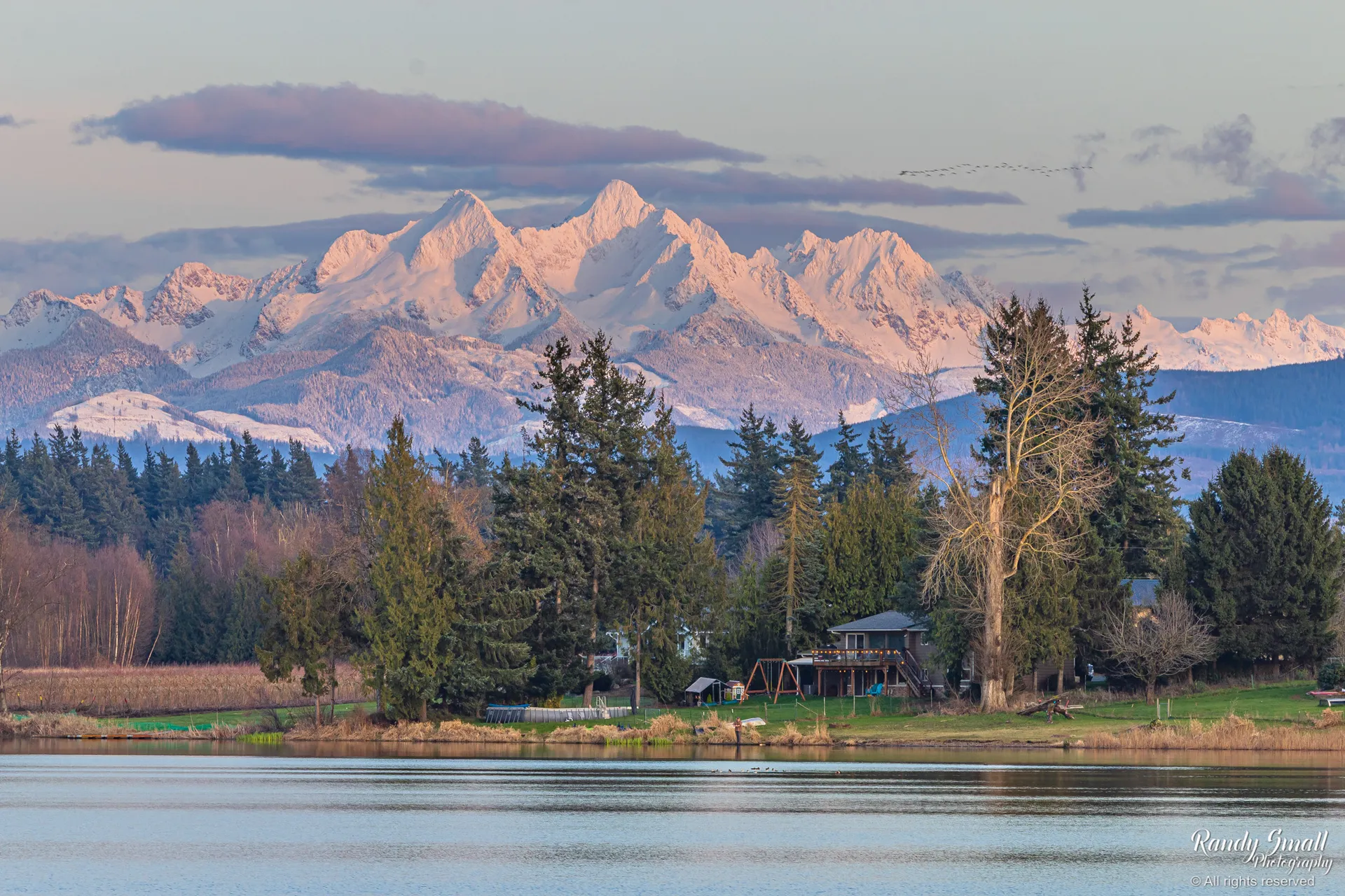 Twin Sisters at Wiser Lake
