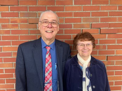 Gary Small and his wife