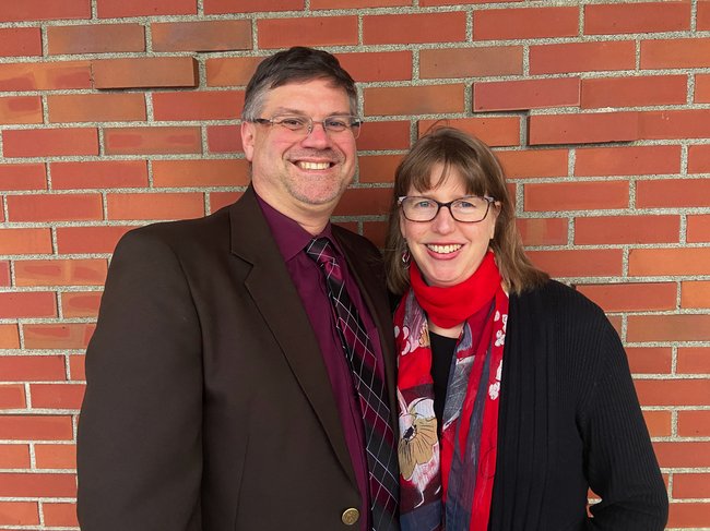 Randy Small and wife