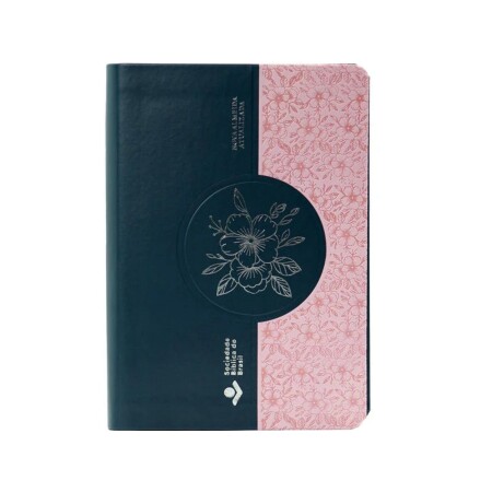 Bíblia naa Supergigante Azul/rosa