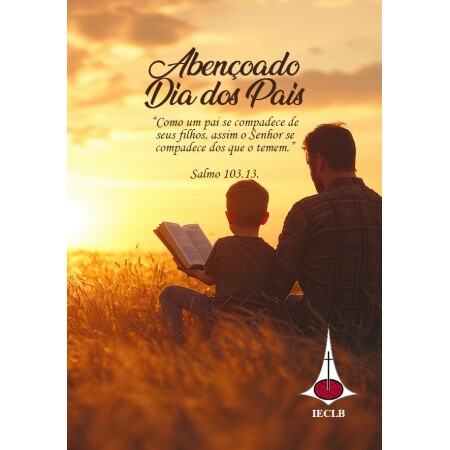 CARTÃO ABENÇOADO DIA DOS PAIS