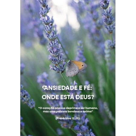 FOLHETO ANSIEDADE E FÉ - ONDE ESTÁ DEUS