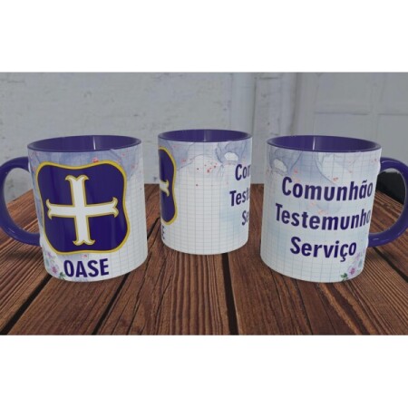 Caneca Porcelana Oase
