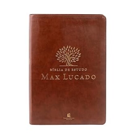 Bíblia Estudo max Lucado | nvi | Leitura Perfeita | Capa Luxo Marro