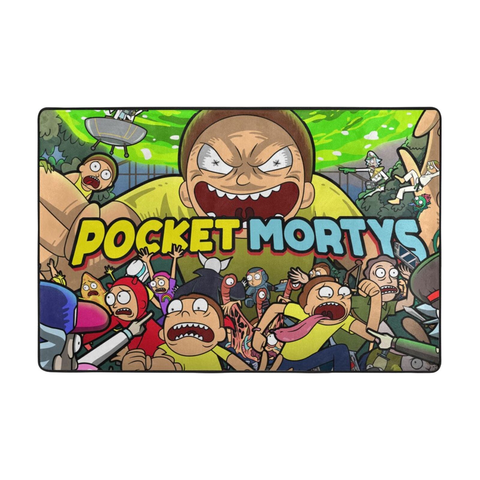 rick and morty morty face facecloth nonslip floor mat multicode 1654832886592