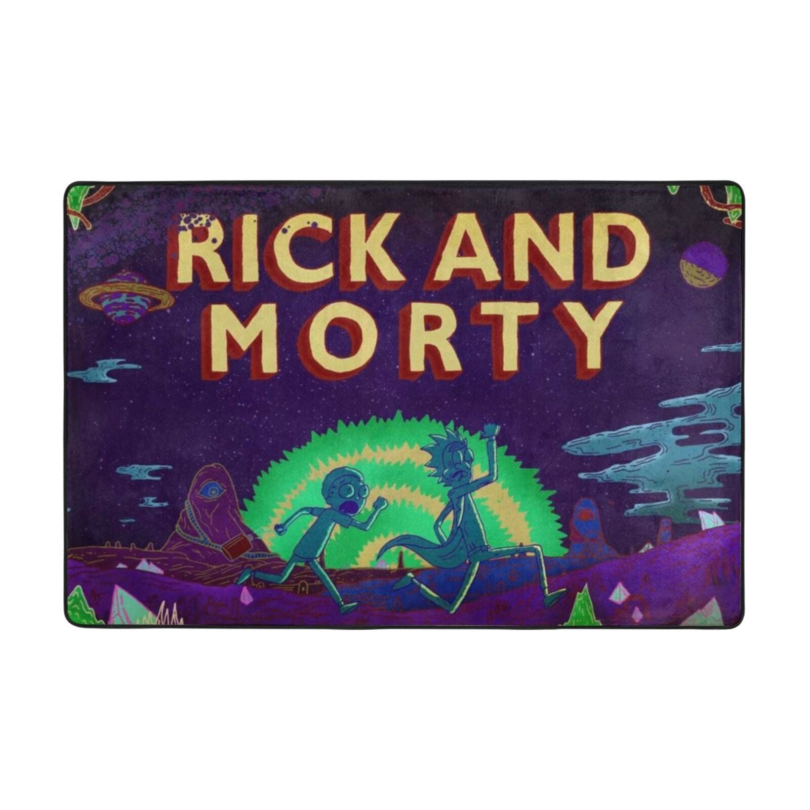 rick and morty time war facecloth nonslip floor mat multicode 1654832899895
