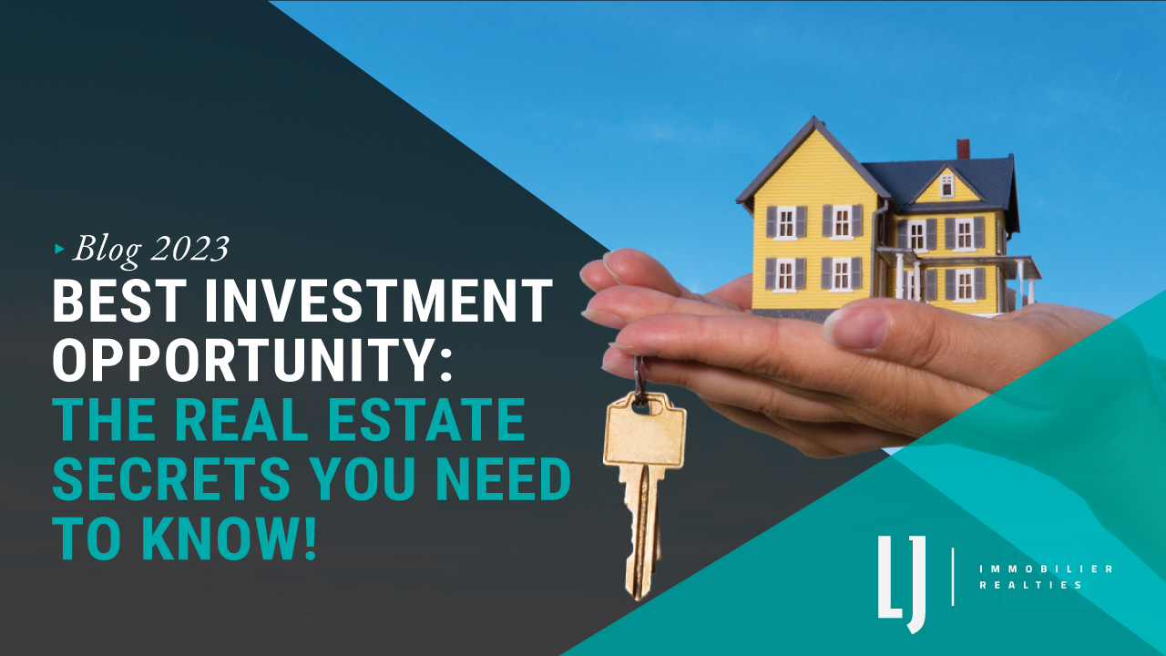 Best Investment Opportunity: The Real Estate Secrets You Need to Know!