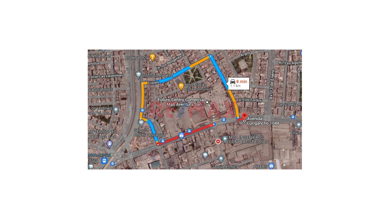 Oportunidad Para Inversionistas! Se Vende Terreno Frente Al Proyecto 2023 Del Mall Aventura De Sjl - 3
