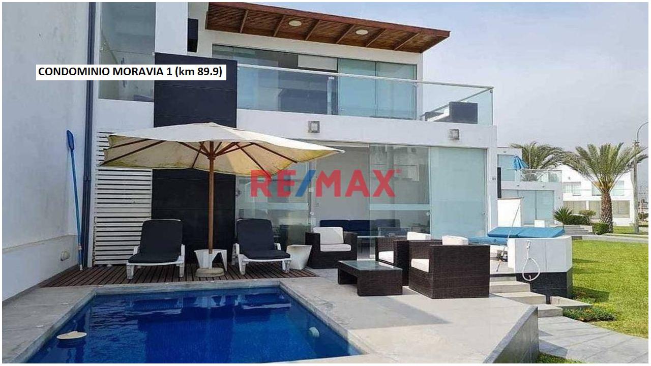 Vendo Casa De Playa Con Piscina En Cond. Moravia 1 Km 89.90 Pan.Sur - 1