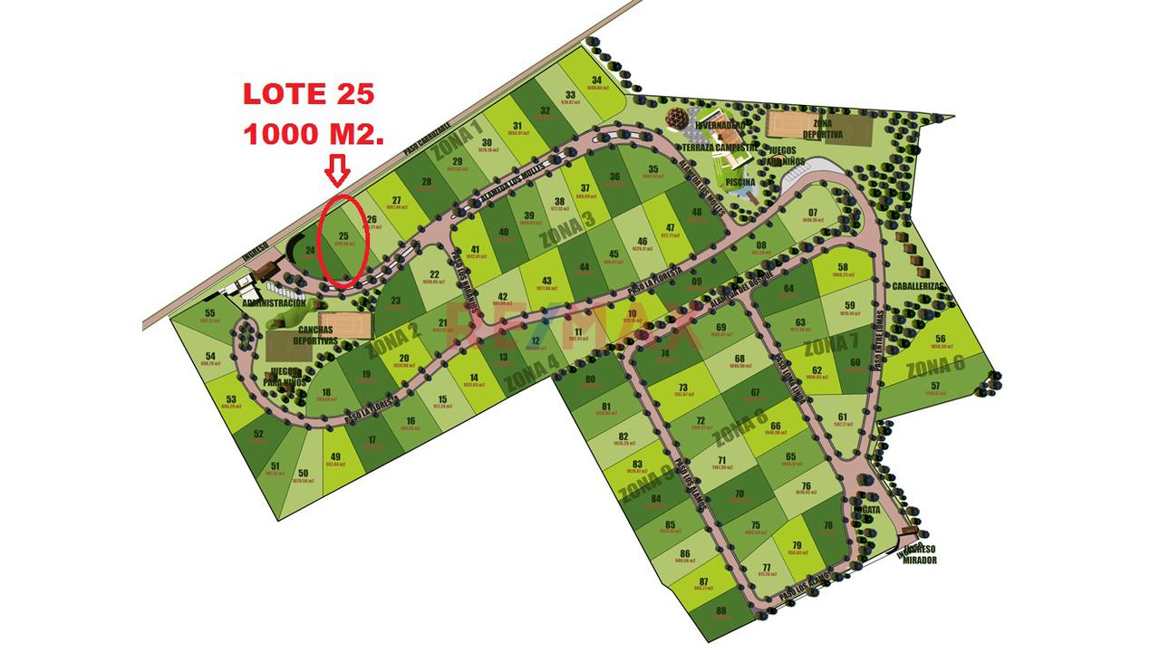 Exclusivo Terreno En Condominio 1,001.80 M2. Cerro Azul – Cañete. - 1