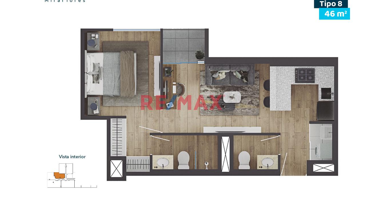 Se Vende Hermoso Y Funcional Departamento En Av. Del Ejercito — foto 2