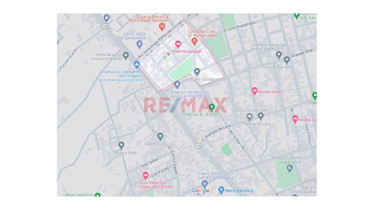 Vendo Terreno 190 M2 En Urb Las Palmeras, Barranca - 5