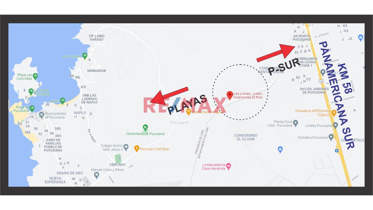Vendo Terreno Comercial En Pucusana - 120M2 - 8