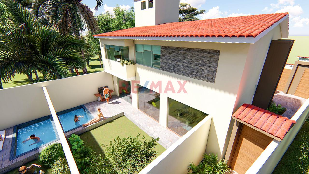 🐎 Remato Casa En Casco Gris 🌅📌 Ubicada En C.P. La Mariposa, Antes Del Grifo 🏊♂️ 203M² Terreno 🔝 Inscrita En Rrpp Para Compra Con Banco🎯 - 4