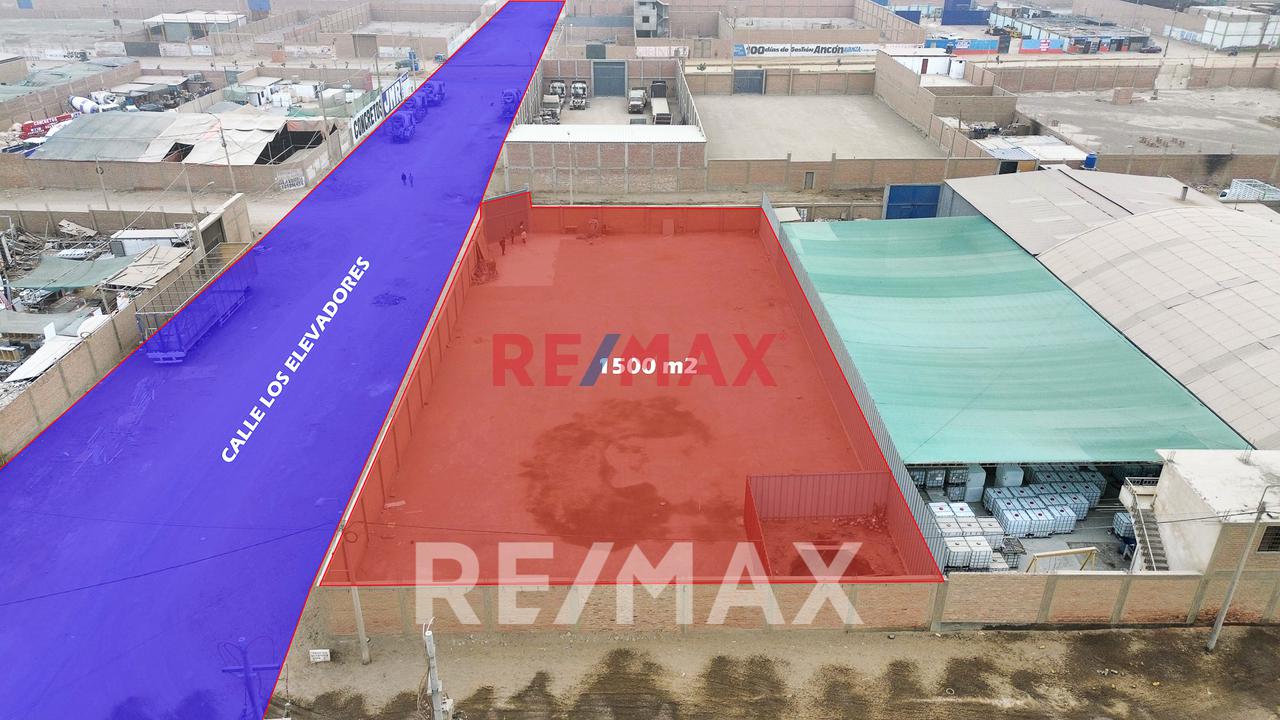 Alquiler De Terreno Industrial Zonificacion I3 1500 M2 En El Distrito De Ancón - 2