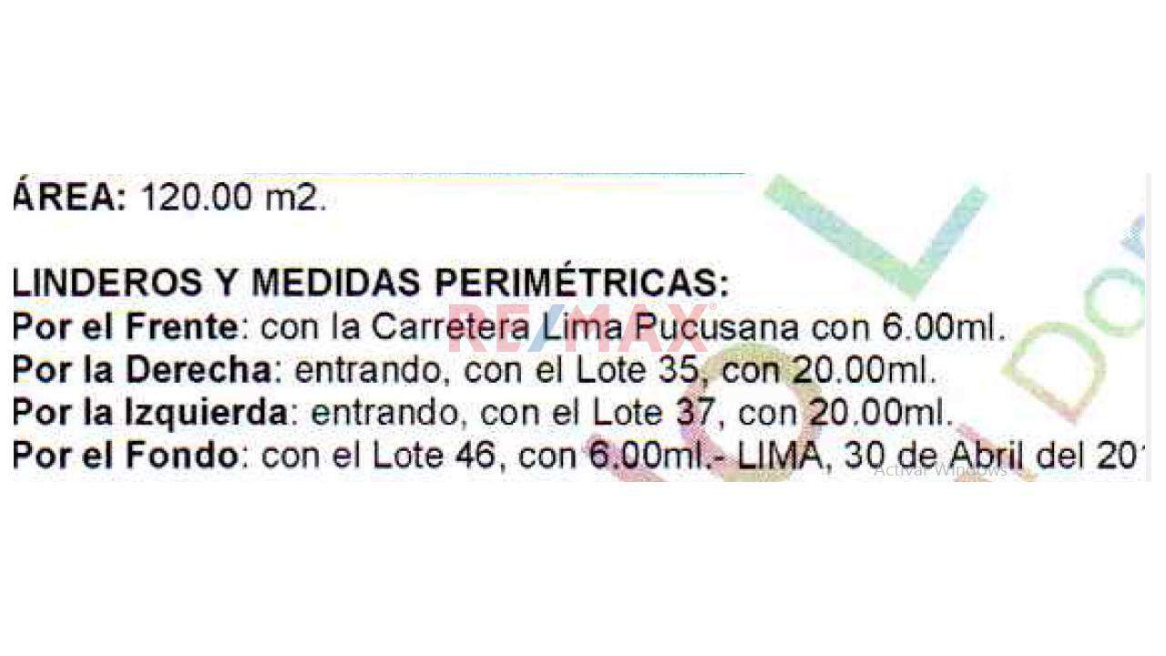 Se Vende Terreno En Av. Principal Urb. Las Lomas De Pucusana Cerca Al Club Nautico El Poseidon - 3