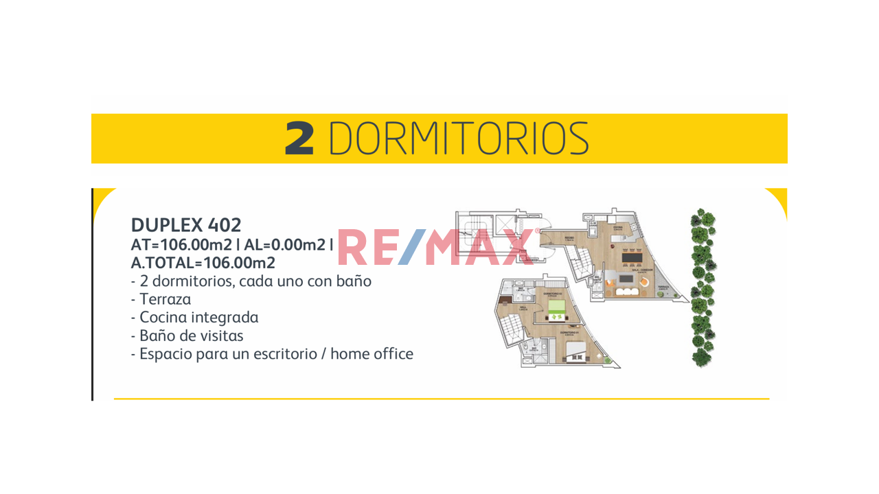 Departamento En Barranco-Miraflores: Dúplex 2 Dorm. Con Vista A Parque - 5