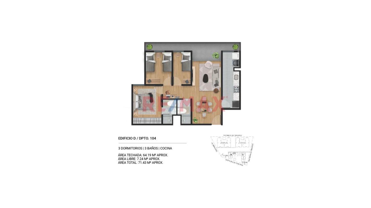 Departamento Moderno En Zona Céntrica Con Áreas Comunes Y Seguridad 24H | Bellavista - 19