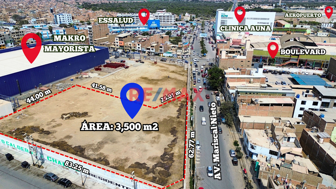 Oportunidad única Terreno Comercial ubicado en Chiclayo Oportunidad única Terreno Comercial ubicado en Chiclayo