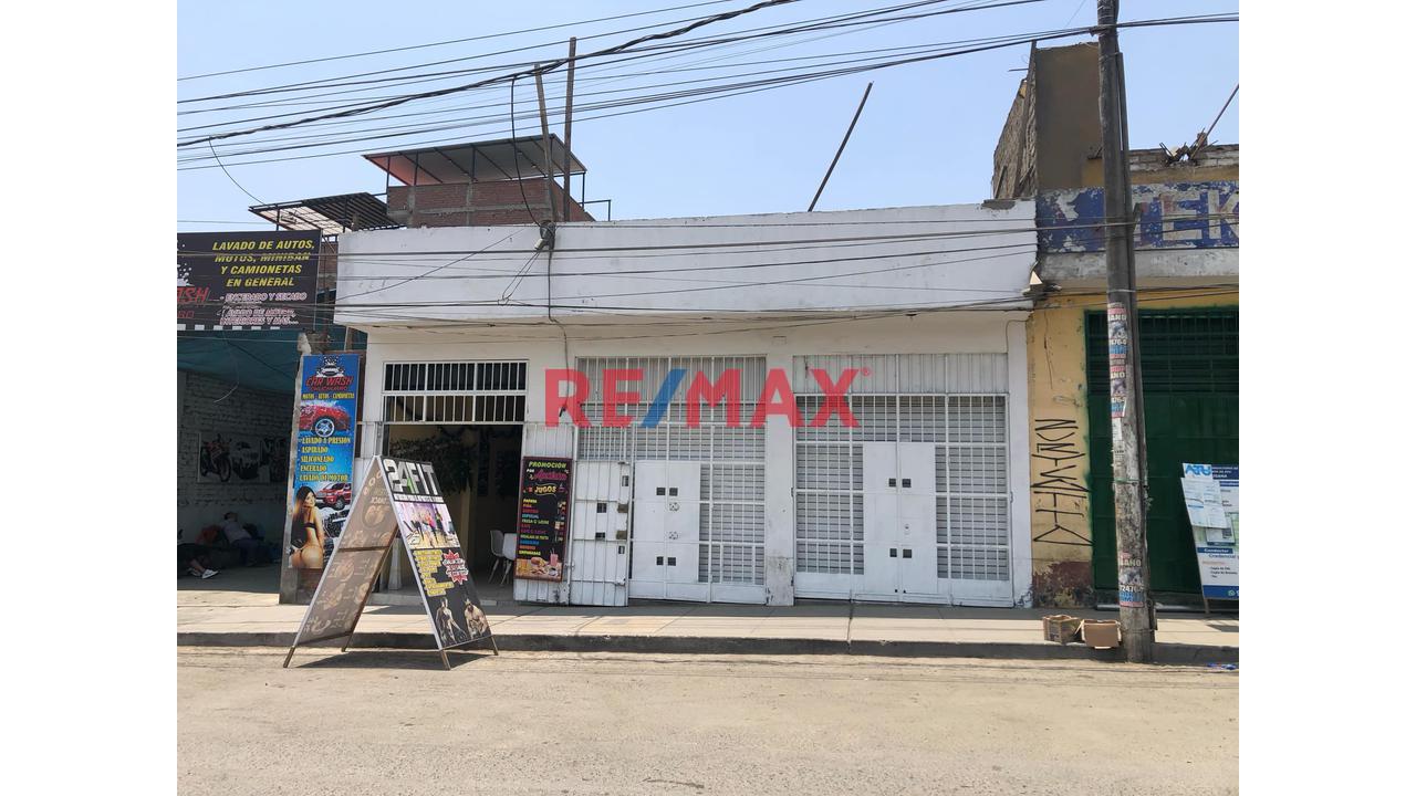 Venta De Local En La Av. Wiesse Paradero 7 De Mariscal Caceres En Sjl