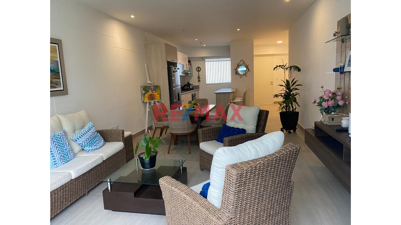 Venta De Lindo Y Muy Acogedor Departamento En Condominio Ocean Reef - San Bartolo - 7