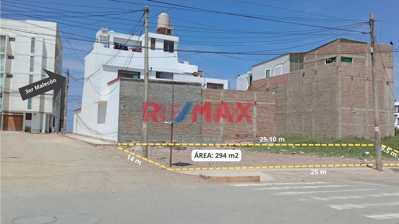 Terreno De 294 M2 En Pimentel -3Er Malecon — foto 3