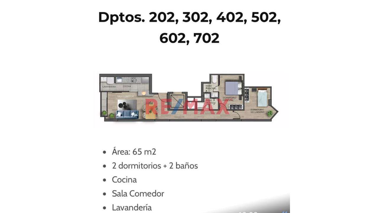 Acogedor Departamento De Estreno En 2Do Piso, San Miguel — foto 6