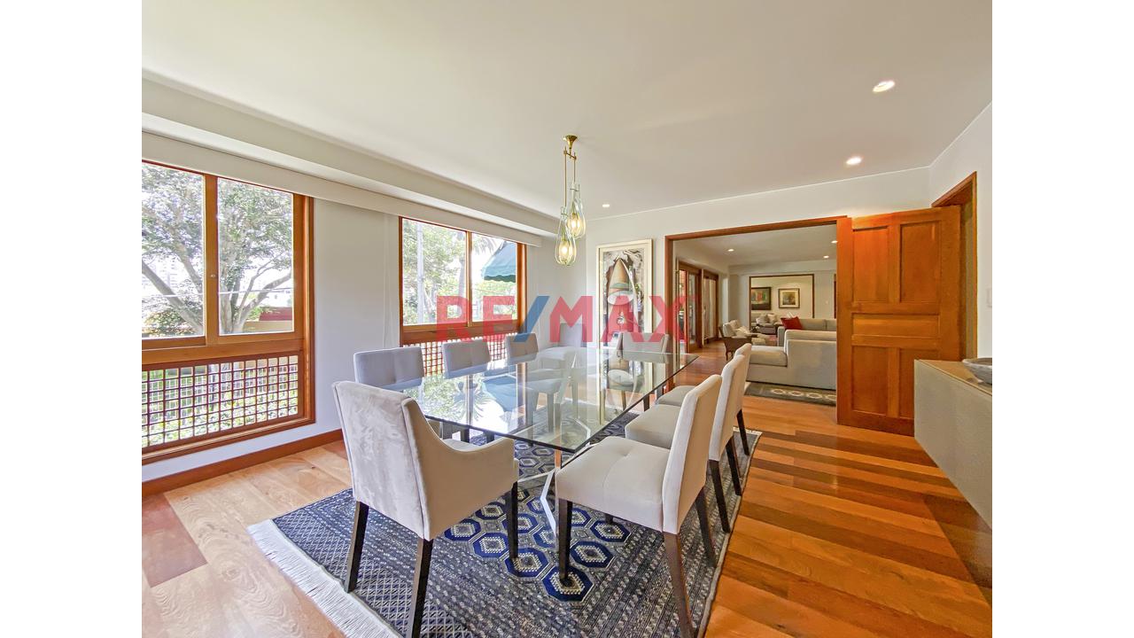 Flat En Venta 4 Dormitorios, San Isidro: Terraza Y Vista A La Huaca Huallamarca — foto 8