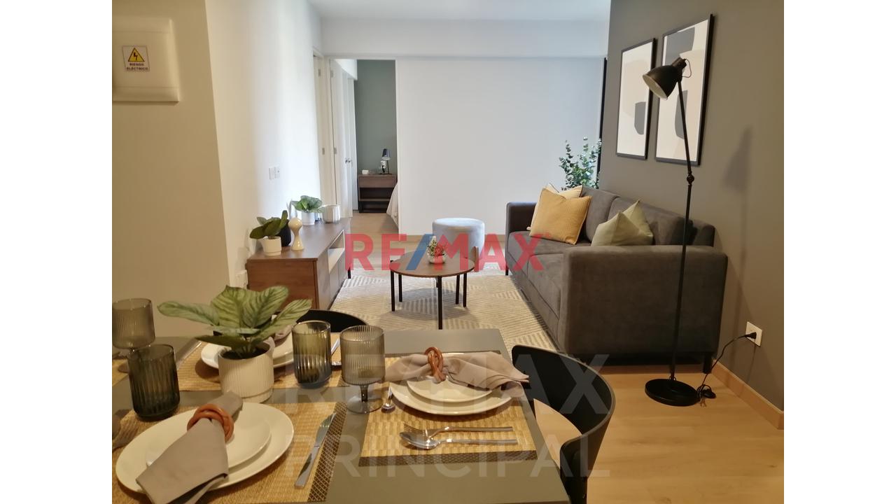 Alquilo Departamento De Estreno Con Linea Blanca – Cerca Al Ovalo De Miraflores
