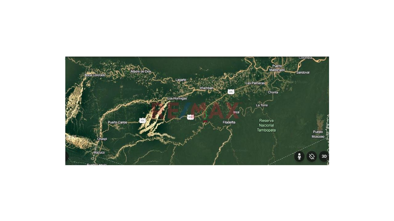 Venta Terreno En Madre De Dios, Tambopata - 55.9558 Hectareas - 7