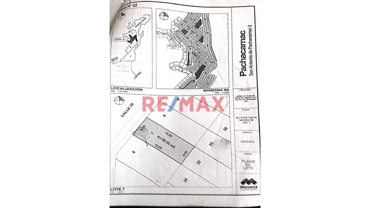 Se Vende Un Terreno De 90 M2, Ubicado En Menorca De San Antonio-Pachacamac — foto 12
