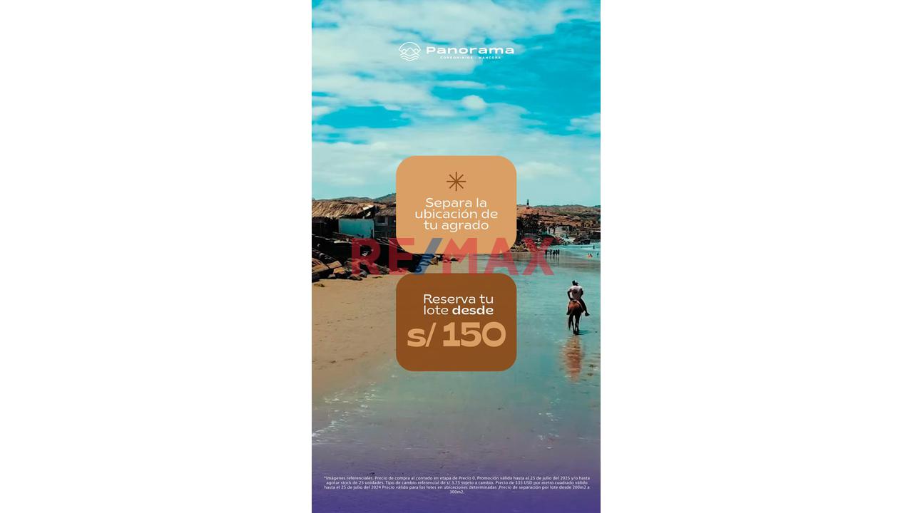 🌴🌊Vendo Terreno En Panorama Condominios Mancora Con Vista Al Mar☀⛱ - 10