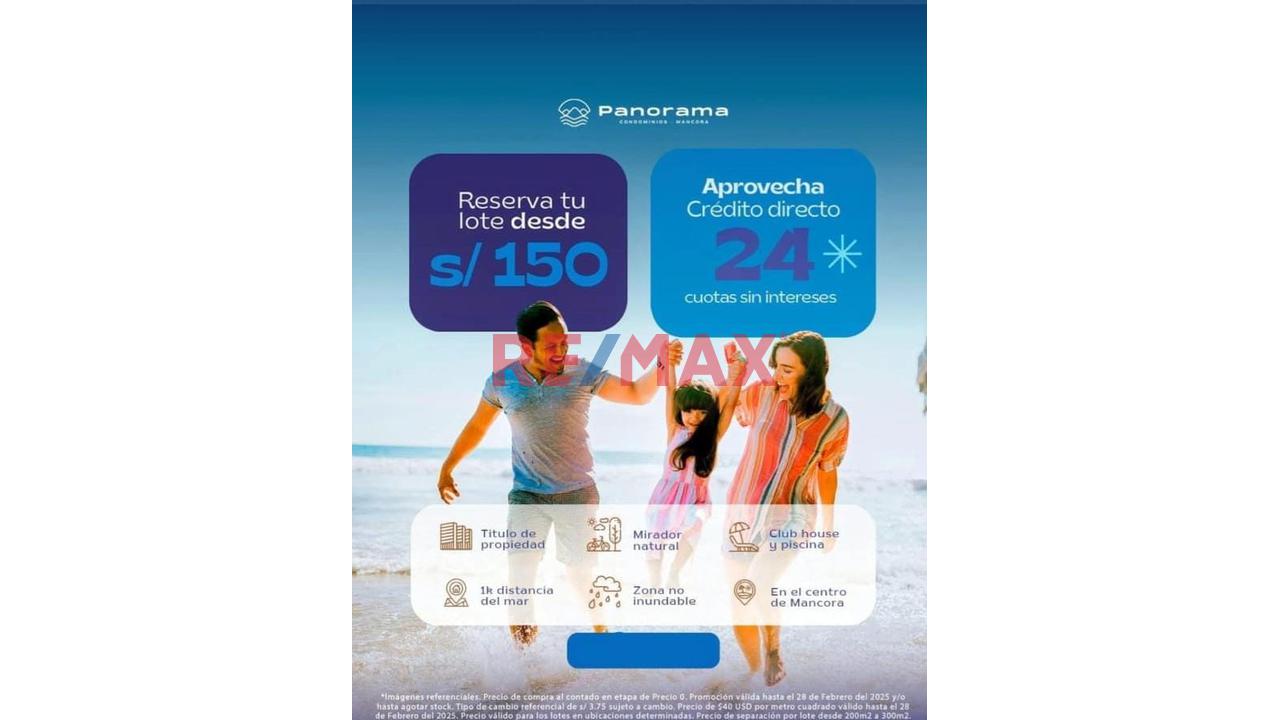 🌴🌊Vendo Terreno De Campo En Playa🌴Usd12,375🌊 Panorama Condominios Máncora 🏝️ - 5