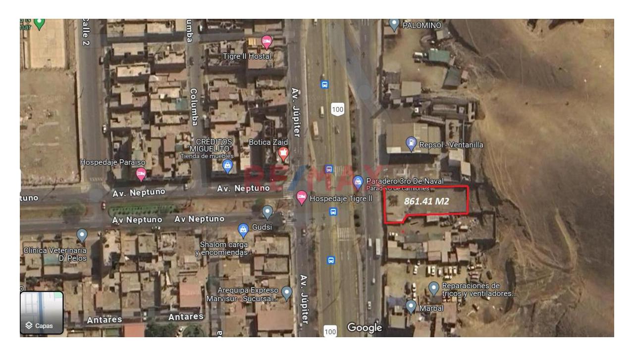 Terreno De 861 M2 - En Venta- En Plena Avenida Nestor Gambeta - 3