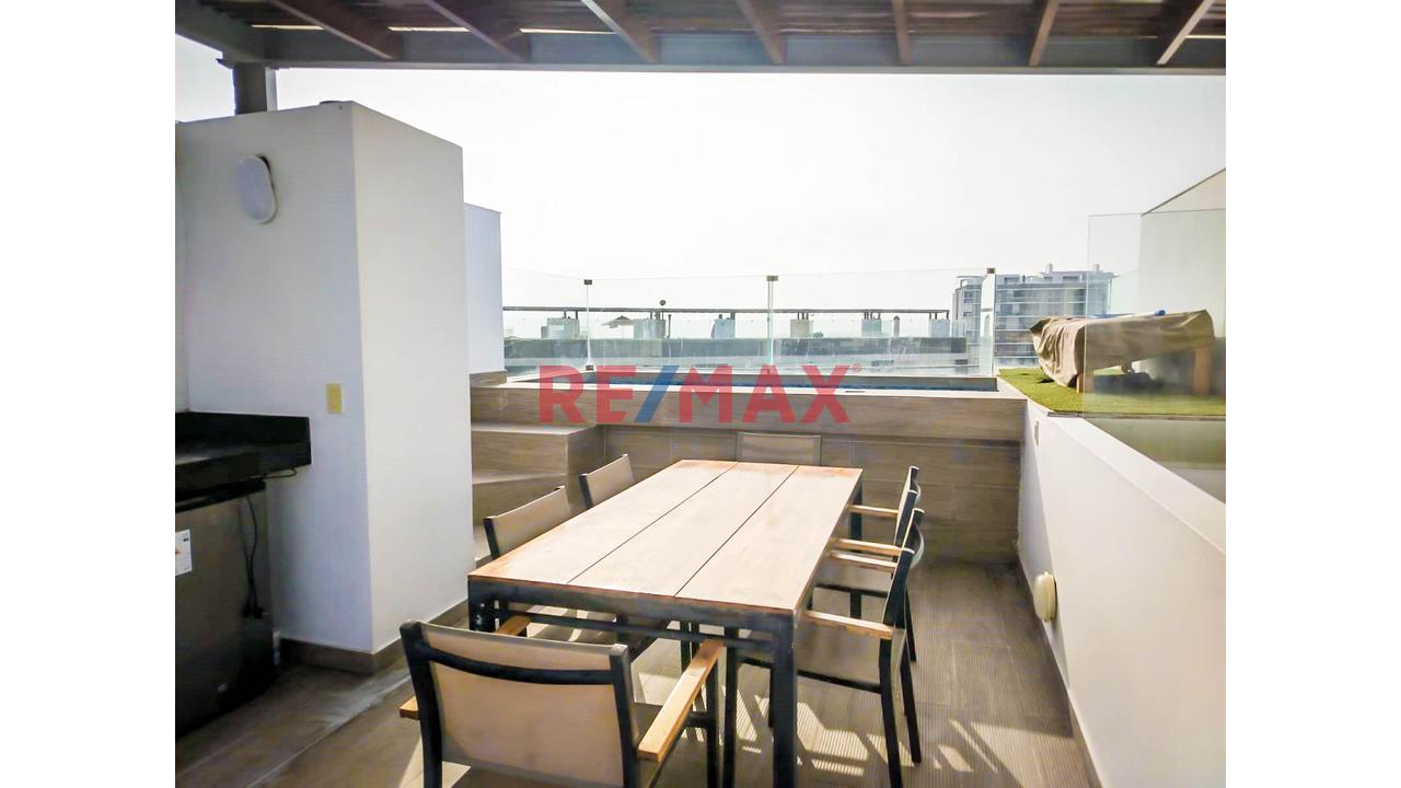 Departamento De 2 Pisos + Terraza En Condominio Ocean Reef - 11