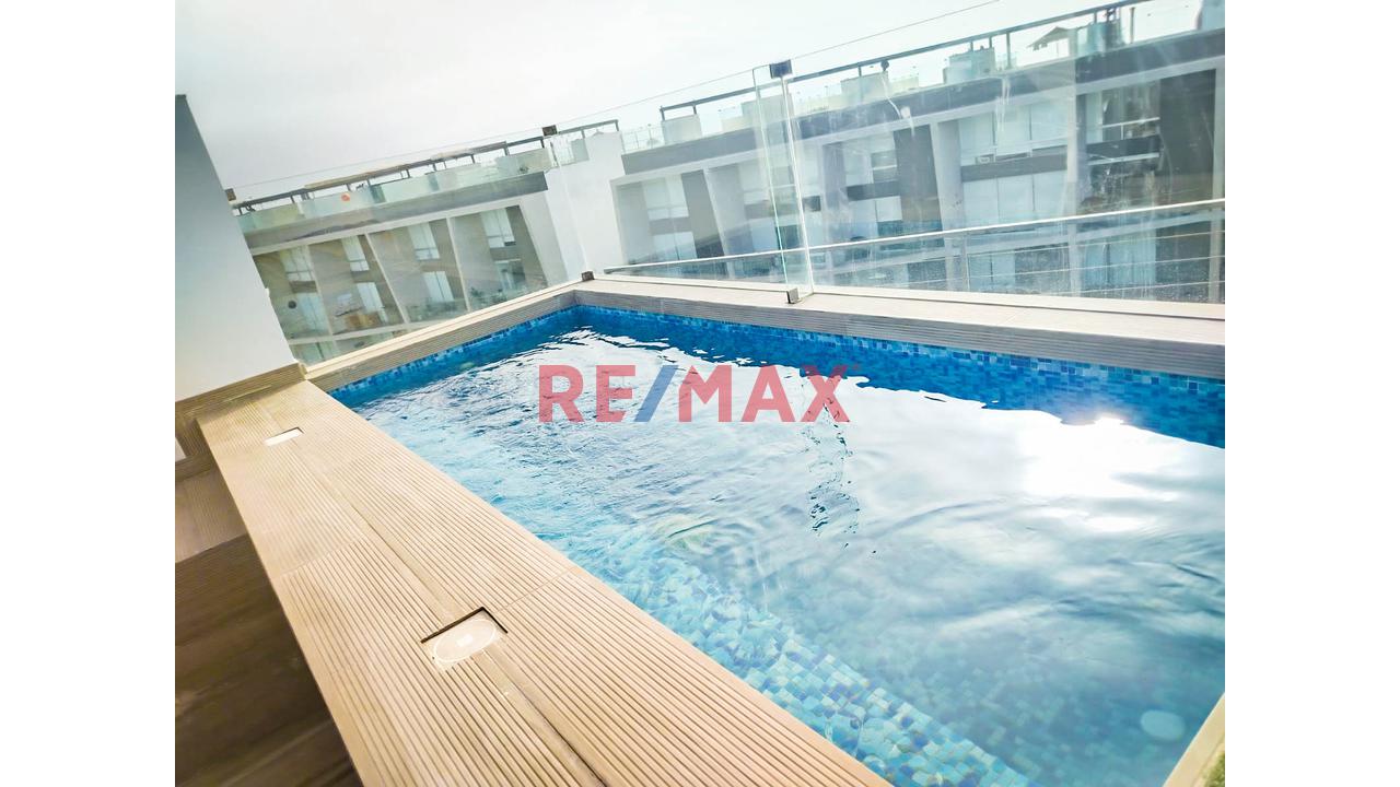 Departamento De 2 Pisos + Terraza En Condominio Ocean Reef - 15