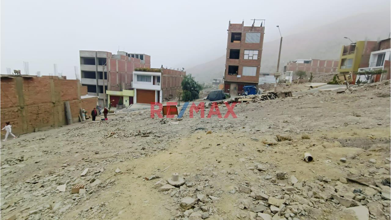 Ocasio!!! Vendo Terreno En Terrazas De Caraponguillo Lurigancho  120 M2 Doble Frente — foto 11